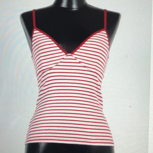 2 Pieces Ribbed Crop Stripe Tank Tops - Picture 7 of 8